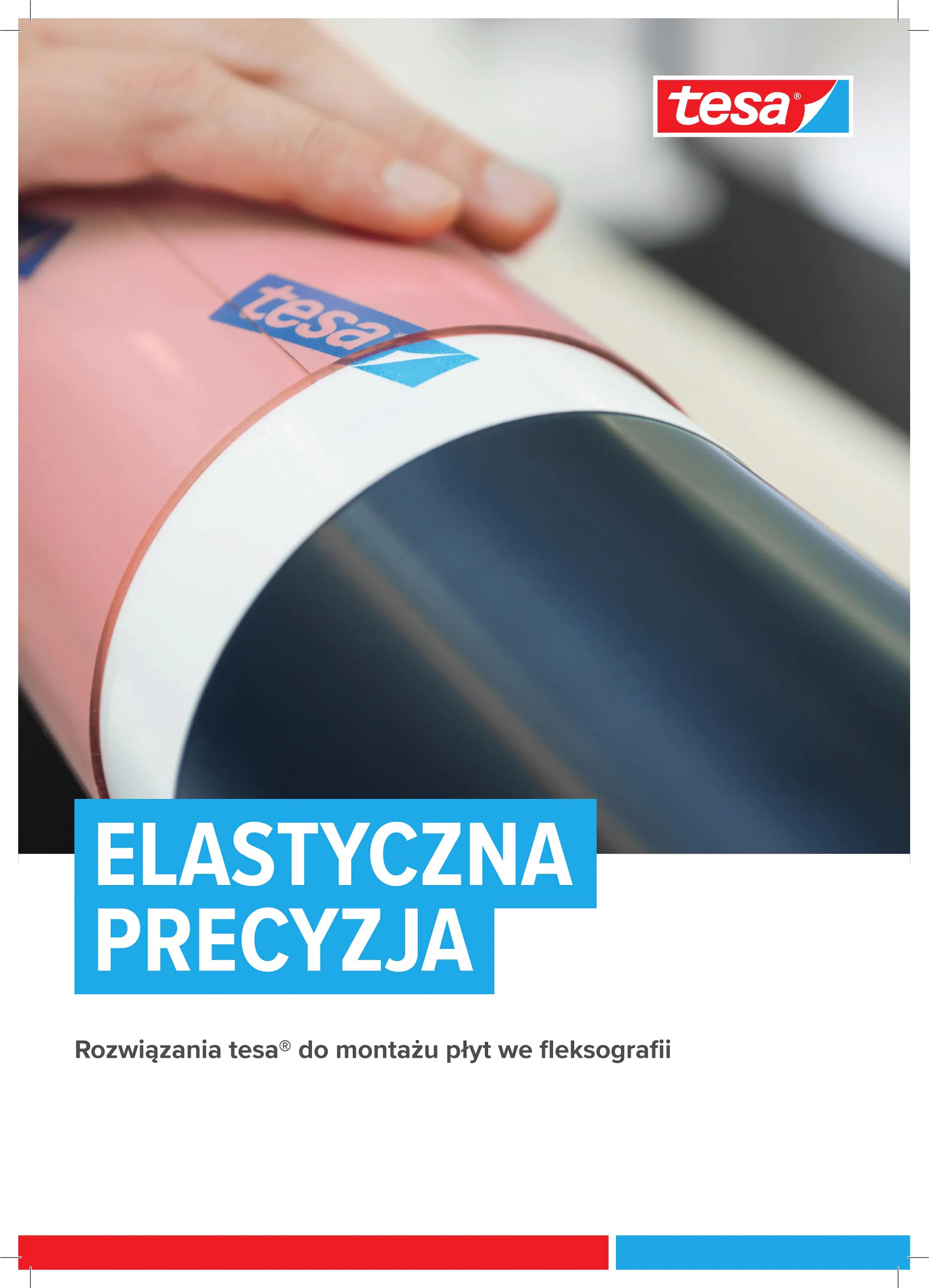 Rozwiązania tesa do mocowania płyt we fleksografii