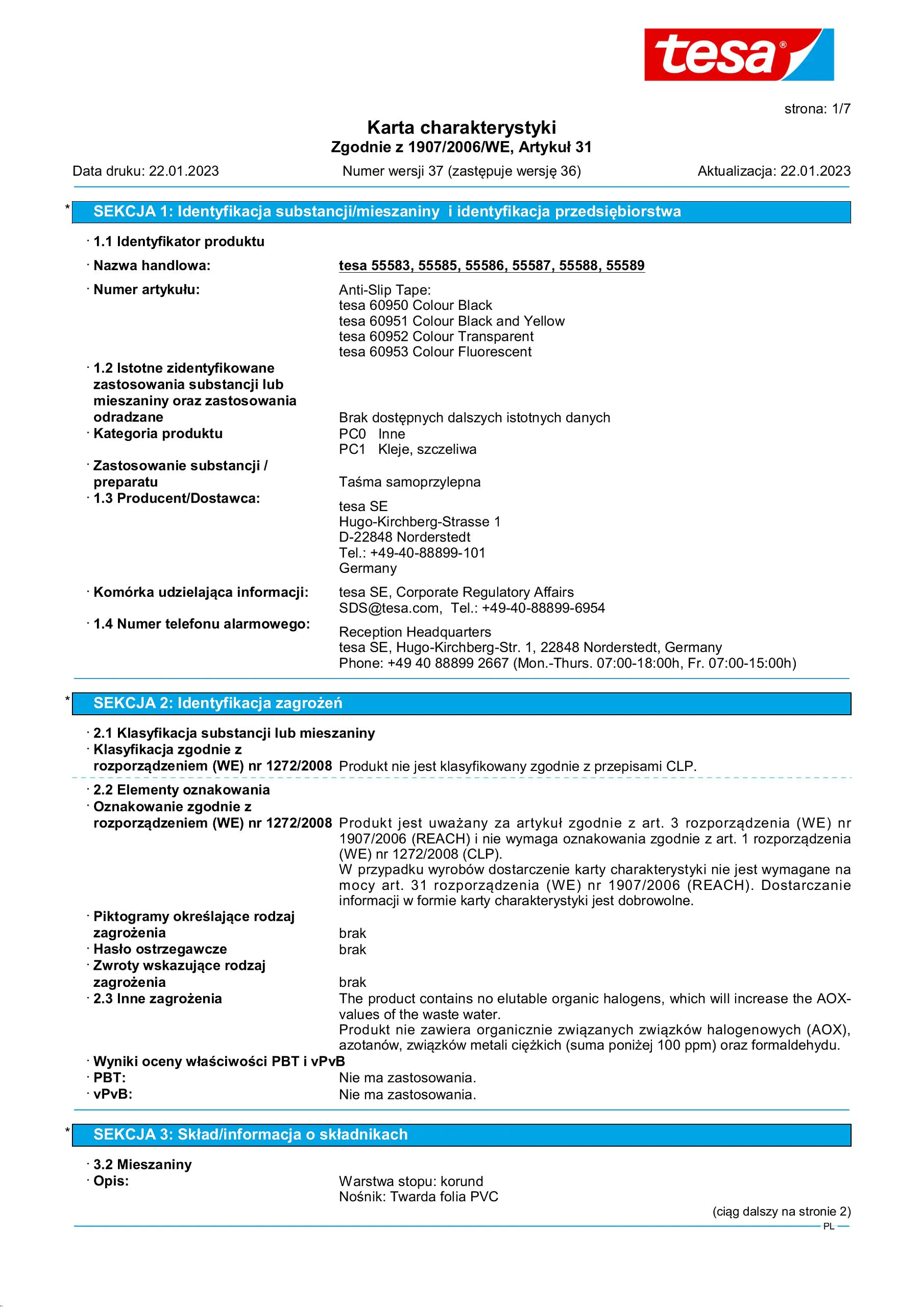 Safety data sheet_tesa® 55586_pl-PL_v37