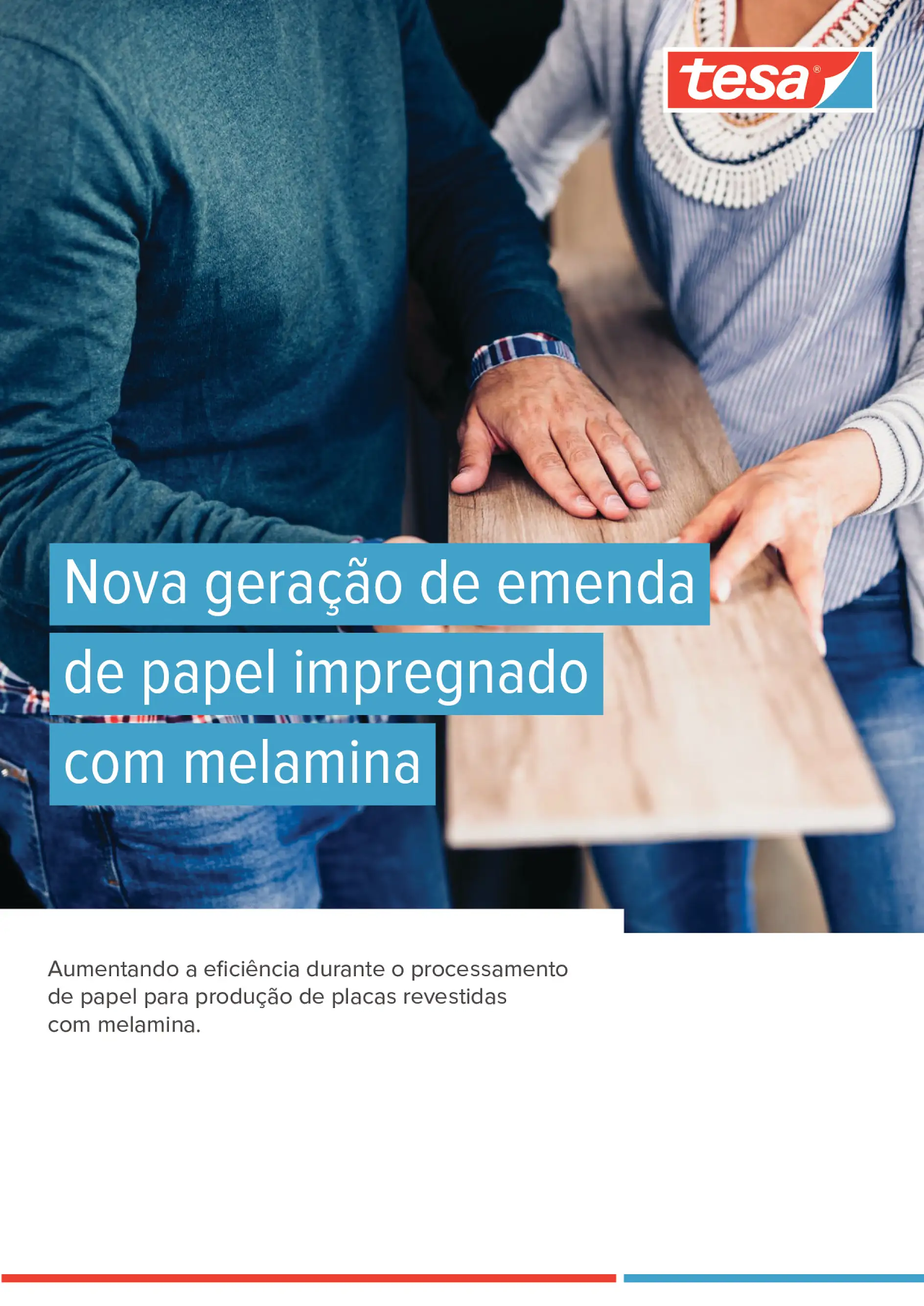 Melamina - Soluções tesa® para emenda