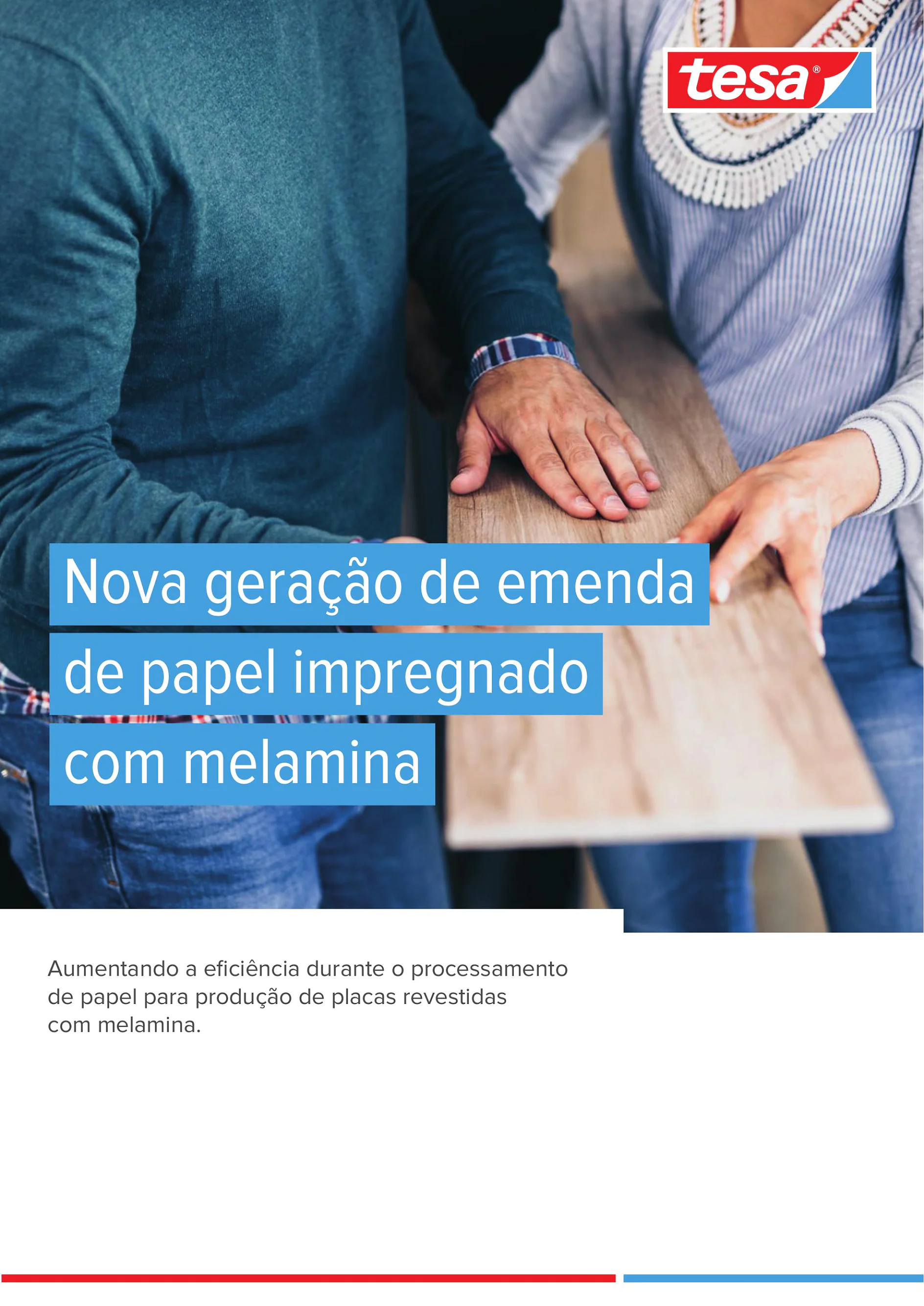 Melamina - Soluções tesa® para emenda