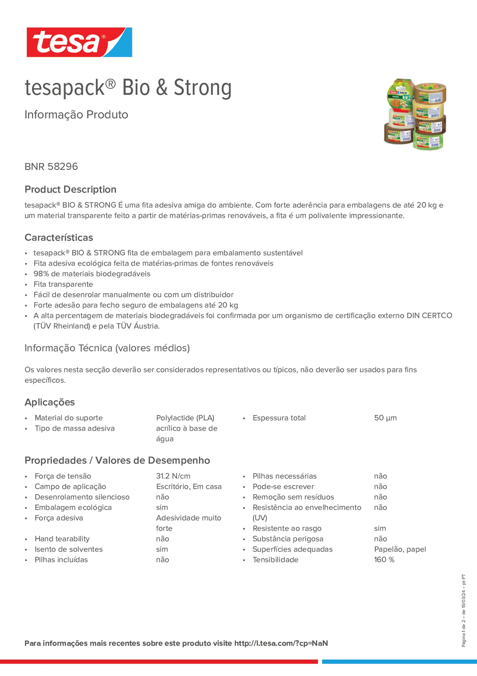 Product information_tesapack® 58296_pt-PT
