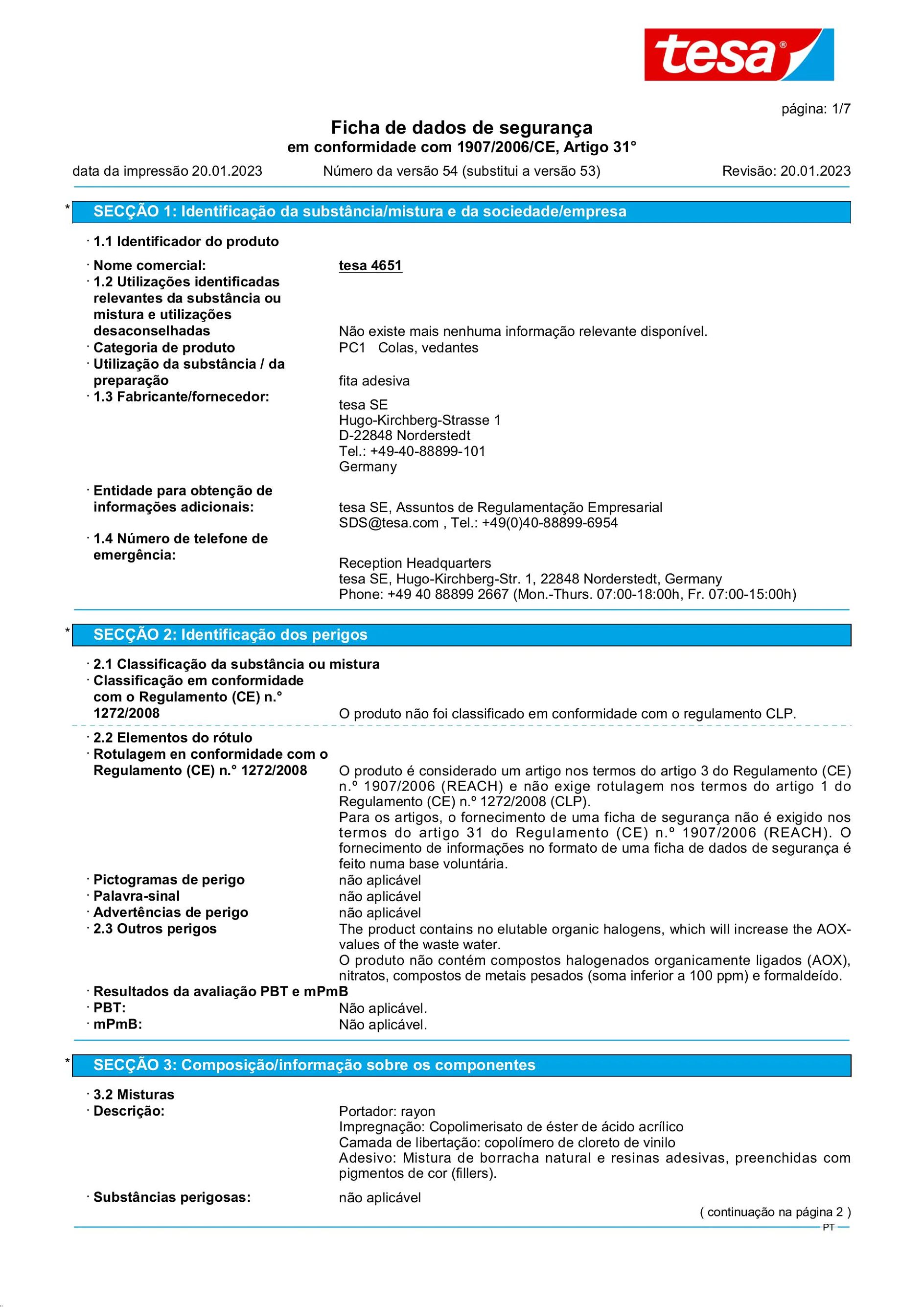 Safety data sheet_tesa® 04651_pt-PT_v54