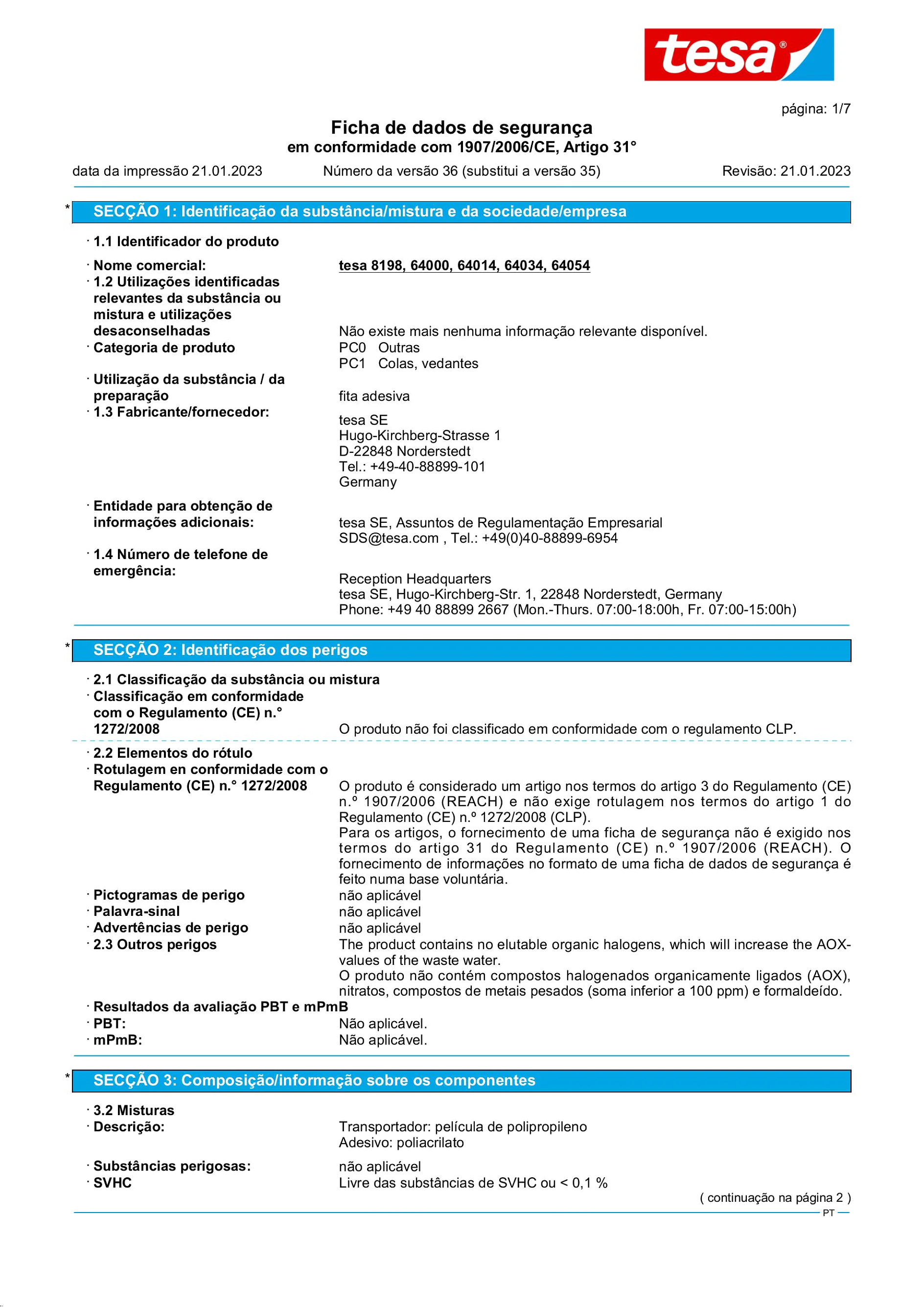 Safety data sheet_tesa® 64014_pt-PT_v36