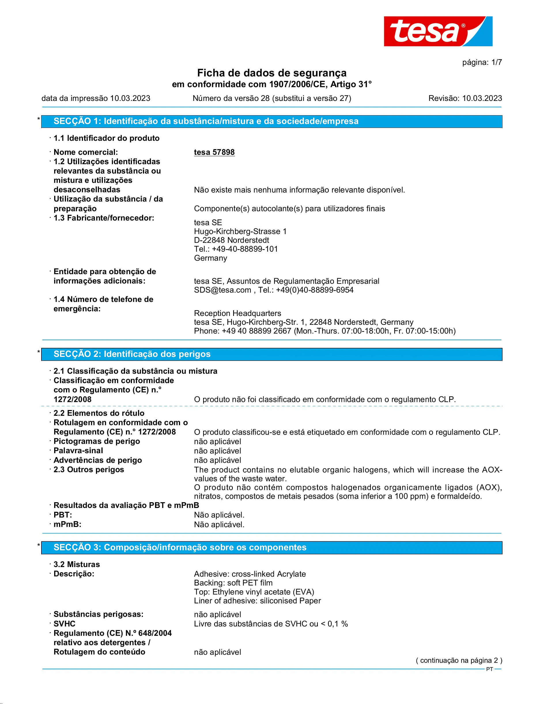 Safety data sheet_tesa® Protect 57706_pt-PT_v28