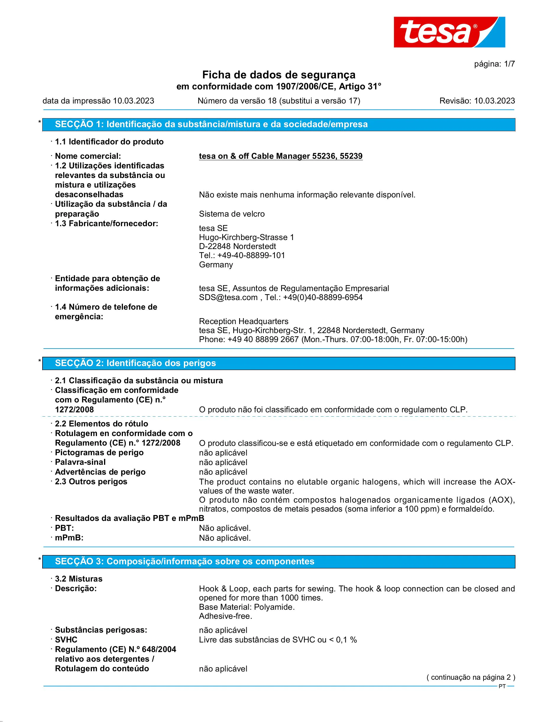 Safety data sheet_tesa® On & Off 55236_pt-PT_v18