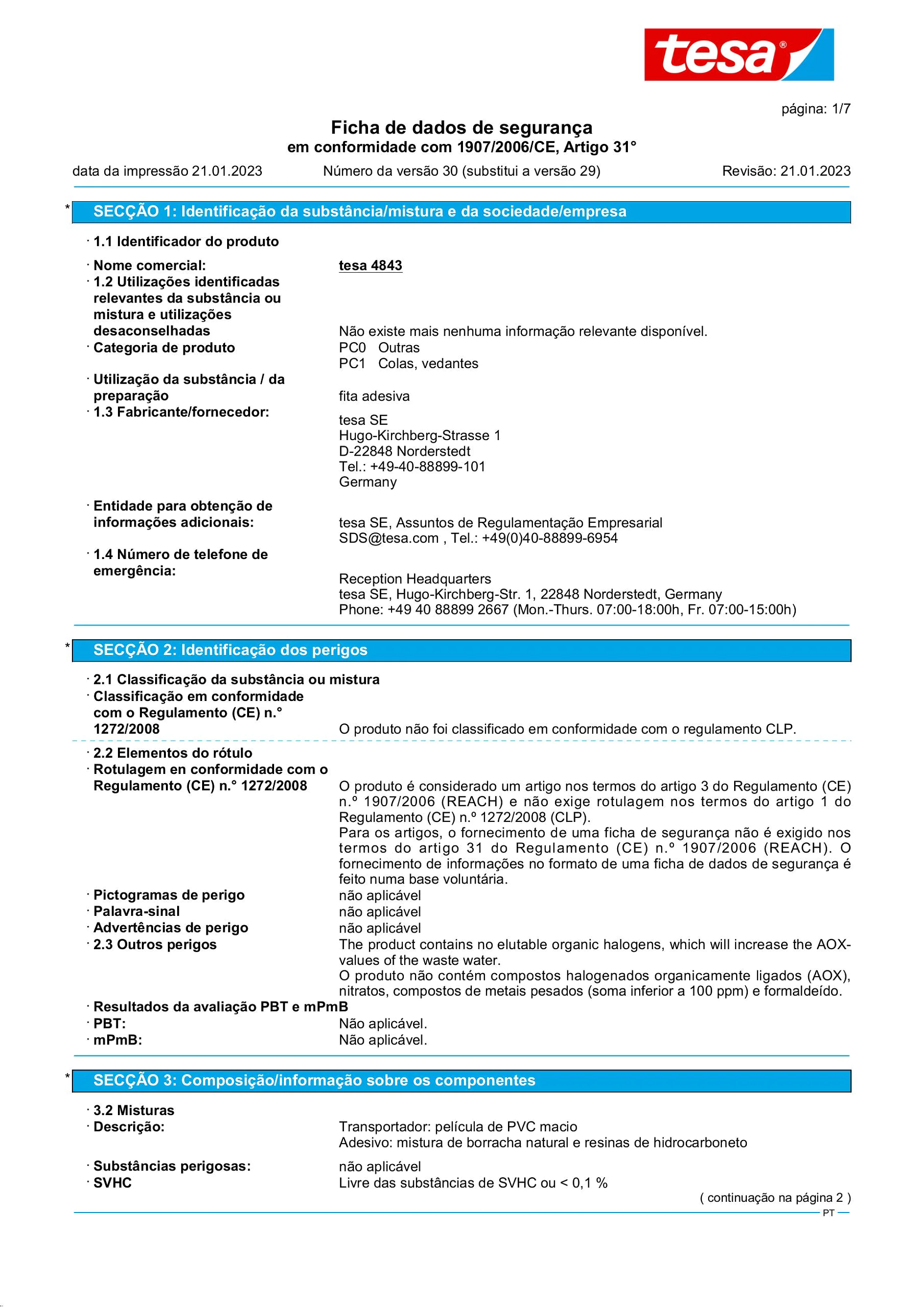 Safety data sheet_tesa® 4843_pt-PT_v30