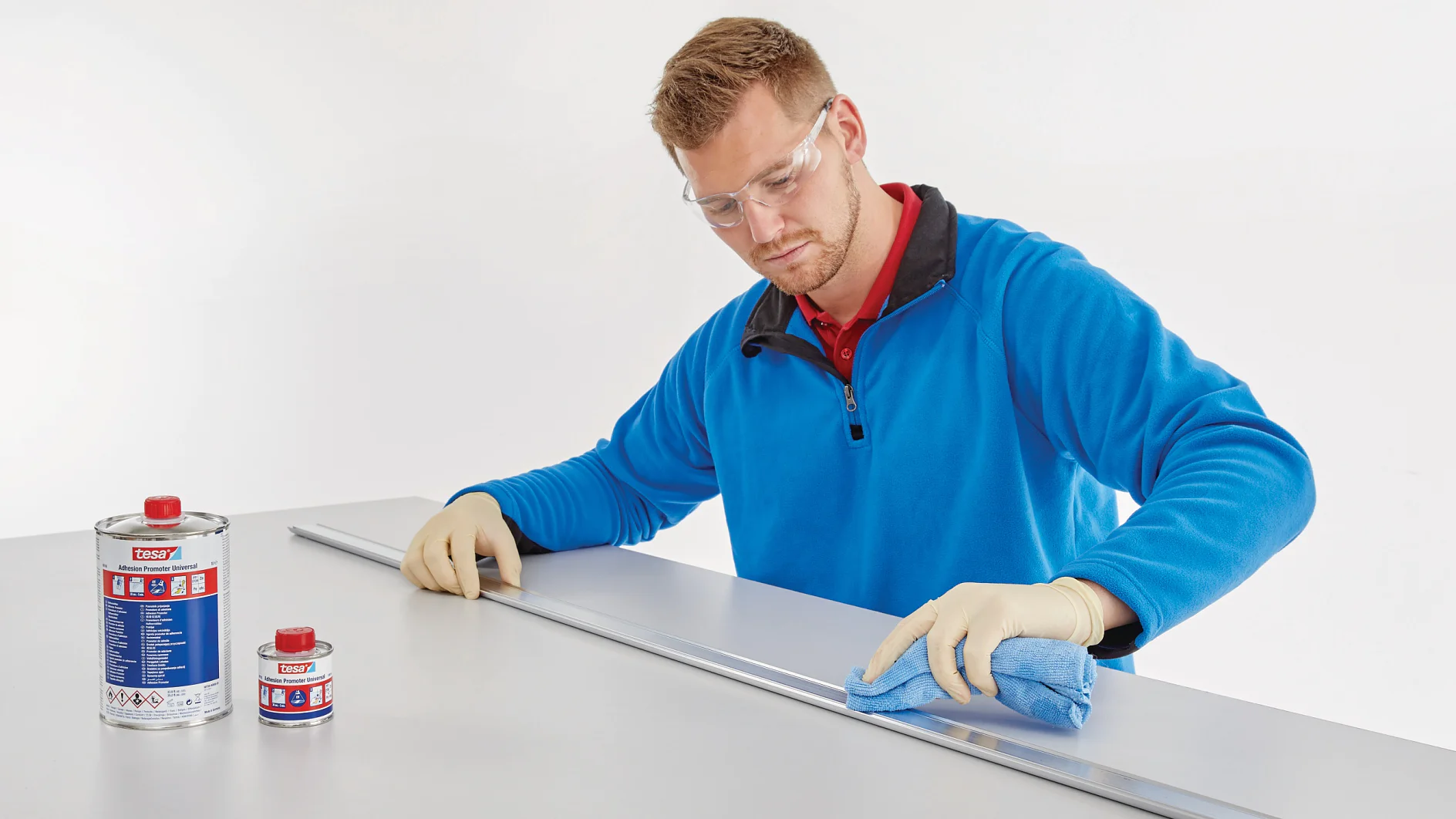 tesa 60150 surface treatment to improve adhesion to various substrates