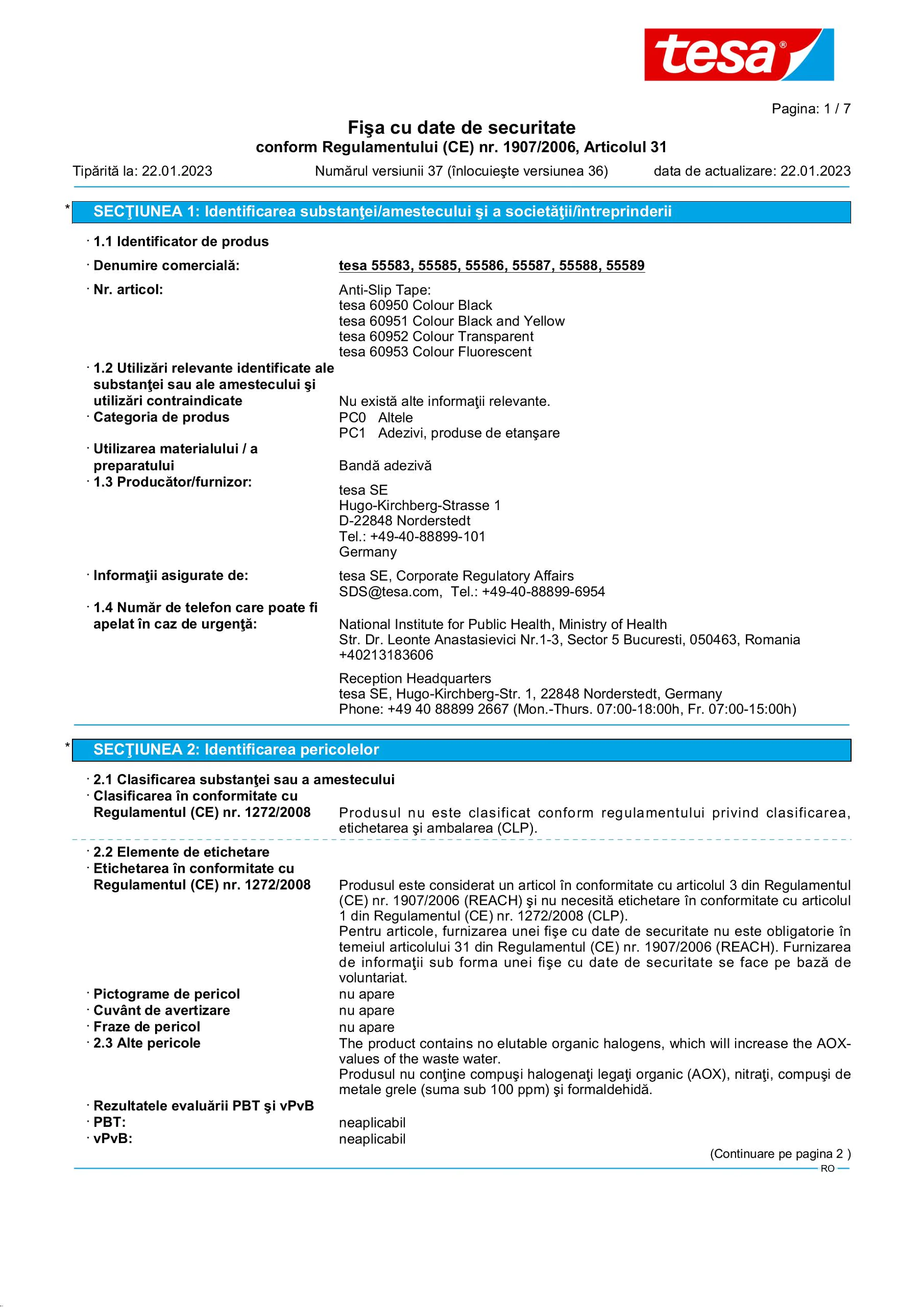 Safety data sheet_tesa® 55586_ro-RO_v37