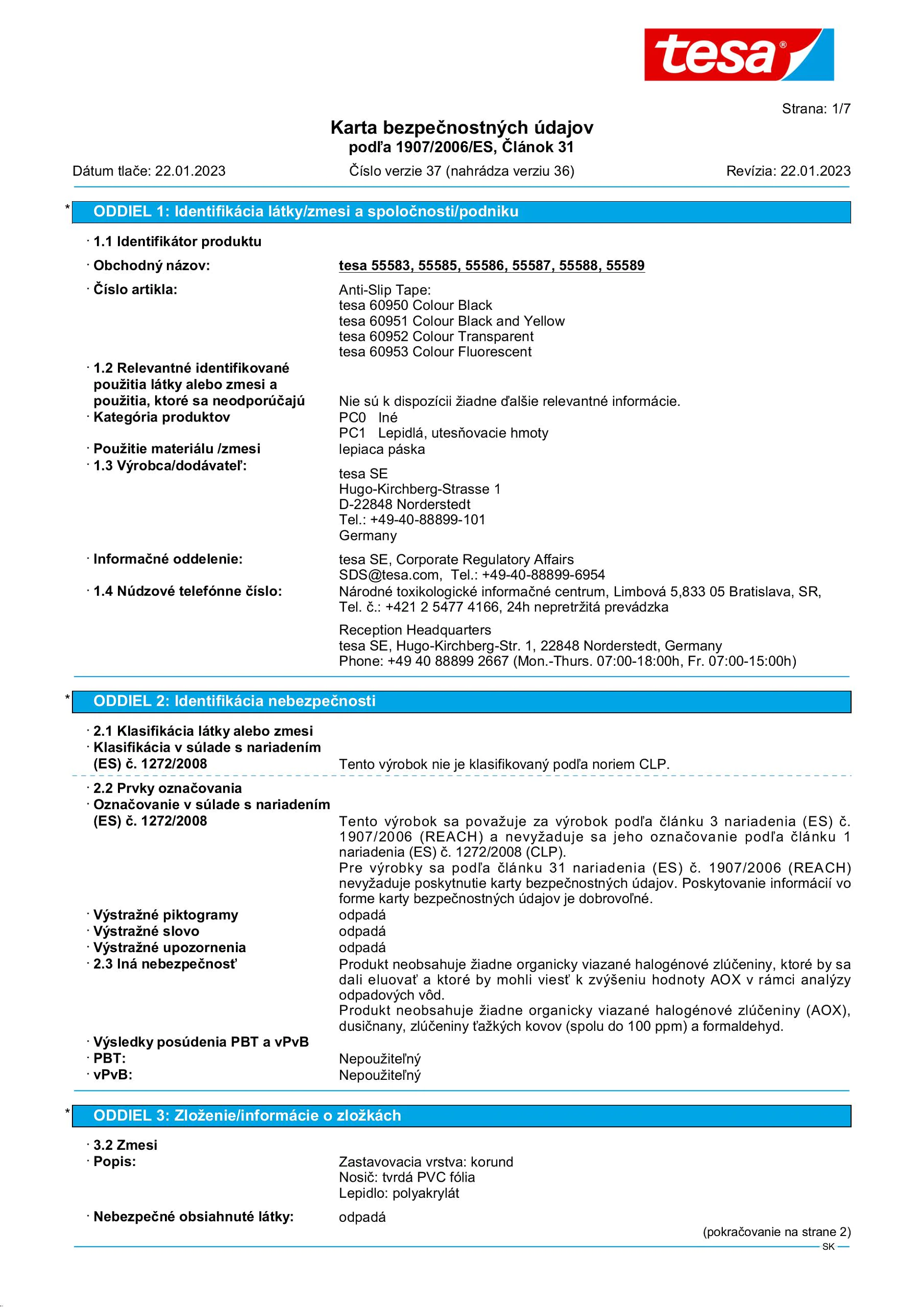 Safety data sheet_tesa® 55586_sk-SK_v37