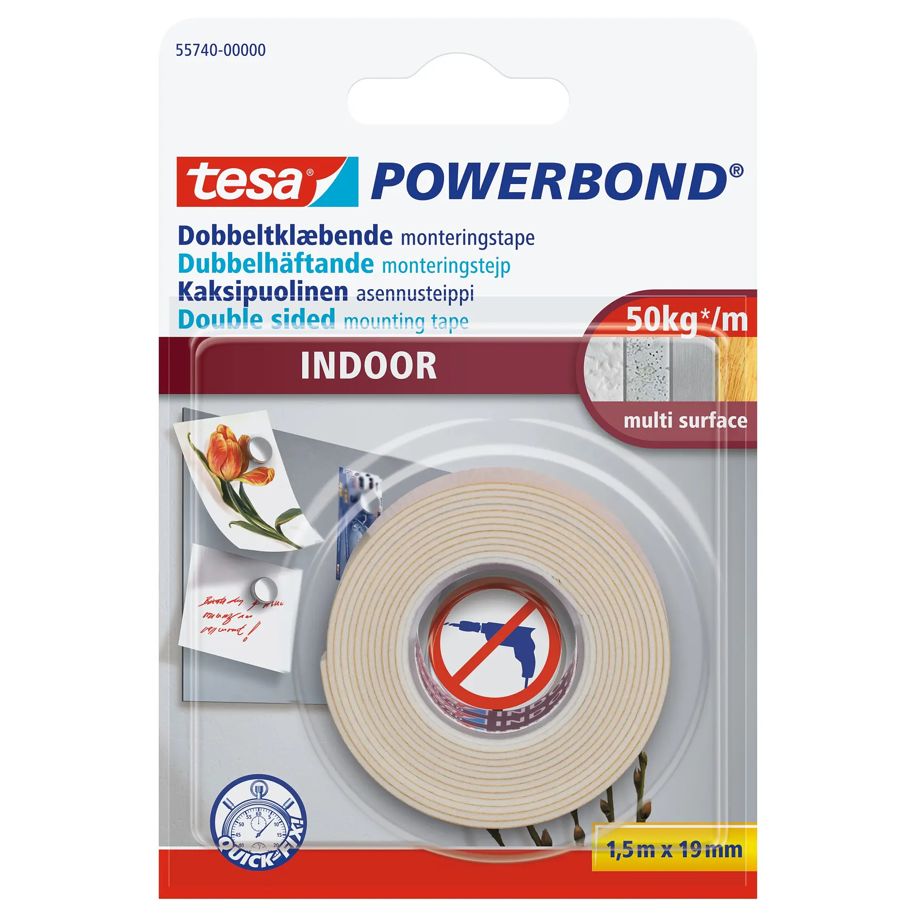 [en-en] 55740 - tesa Powerbond Indoor LI408