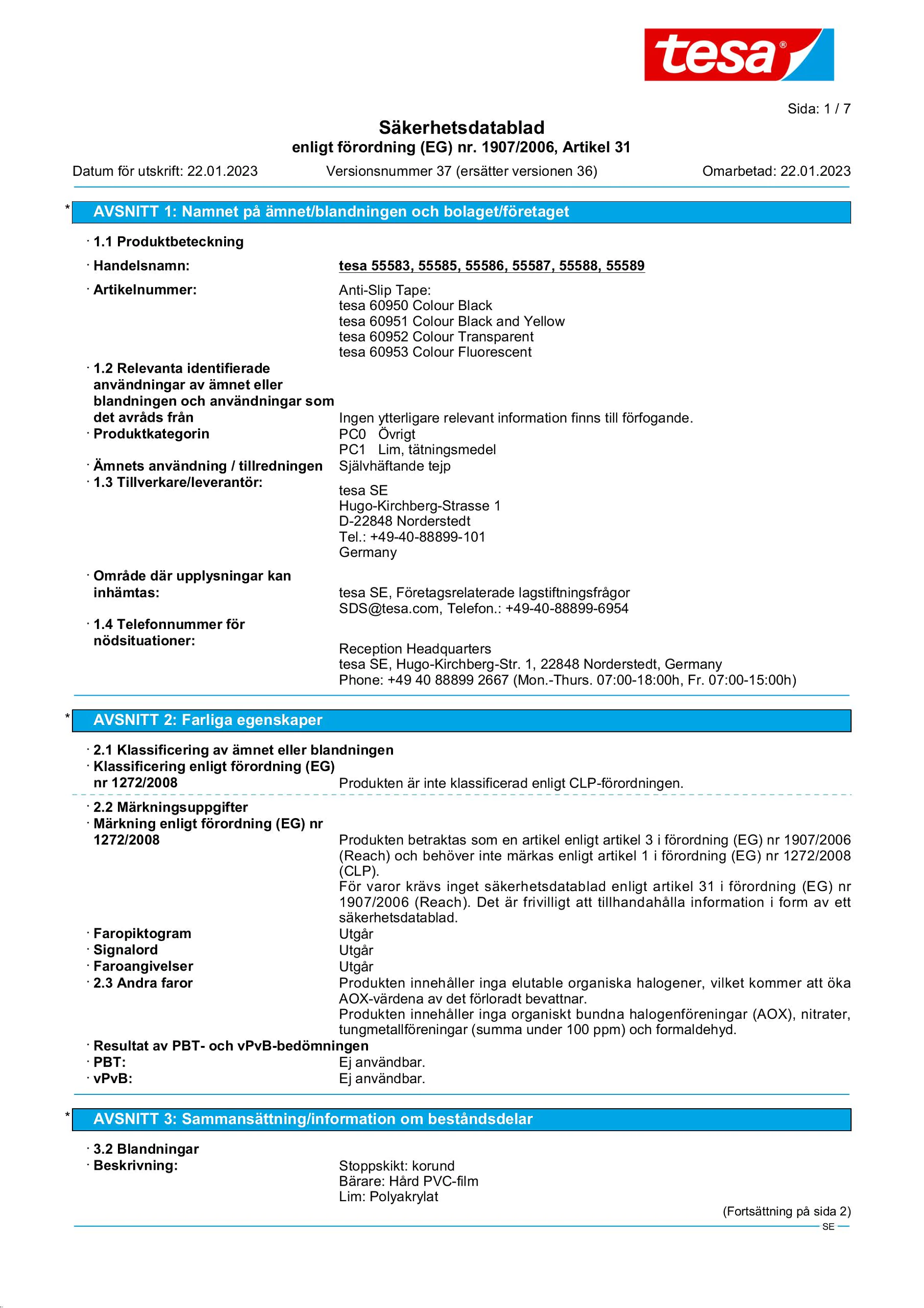 Safety data sheet_tesa® 55586_sv-SE_v37