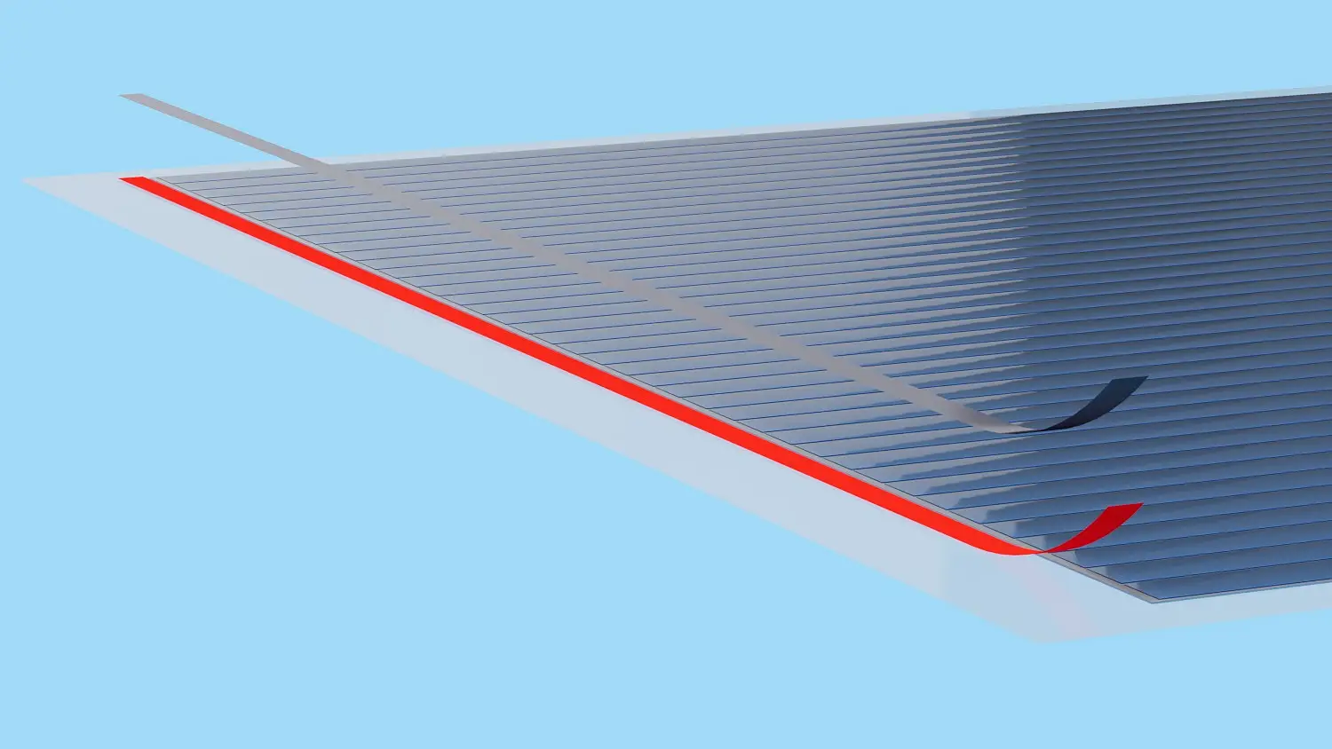Lead foil insulation - 3rd generation solar module