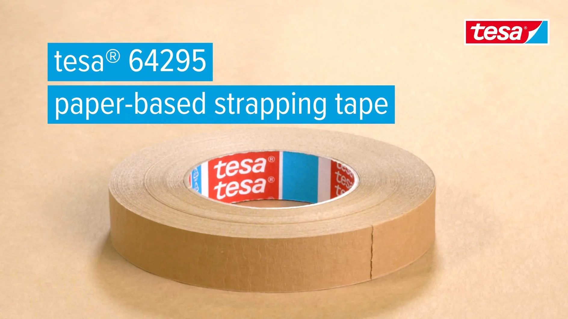 Appliance tesa® 64295 paper strapping tape